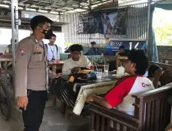 Terus Gencarkan Pencegahan Penyebaran Covid19,Polsek Kasokandel Rutinkan Himbauan Prokes