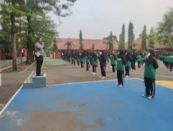 Satlantas Polres Majalengka Laksanakan Penyuluhan Pembentukan Karakter Pada Pelajar SMKN 1 Palasah
