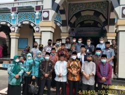 Kapolsek Sukahaji Dampingi Bupati Hadiri Peresmian Masjid Besar Al-Huda Sukahaji