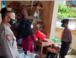 Cegah Gangguan Kamtibmas Dan Penegakan Disiplin Covid 19 Polres Bangka Laksanakan Patroli Dialogis