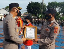 Bentuk Apresiasi, Kapolres Majalengka Berikan Penghargaan Kepada Anggota Atlet INKANAS Jabar dan Kejuaraan Dai Kamtibmas