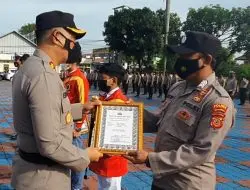 Bentuk Apresiasi, Kapolres Majalengka Berikan Penghargaan Kepada Anggota Atlet INKANAS Jabar dan Kejuaraan Dai Kamtibmas