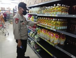Cek Distributor Hingga Swalayan, Polres Cilacap Pastikan Ketersediaan Minyak Goreng Aman