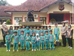 Polisi Sahabat Anak, TK Abata Majalengka Kunjungi Polsek Majalengka Kota