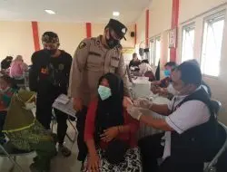 Akselerasi Vaksinasi Covid-19 Di Kabupaten Majalengka Terus Dilakukan Pihak Polres Majalengka