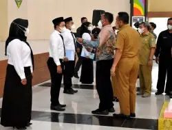 Wow Keren !! Beltim Kabupaten Pertama Serahkan SK CPNS
