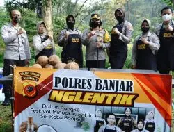 Polres Banjar Ikuti Perlombaan Membuat Minyak Klentik