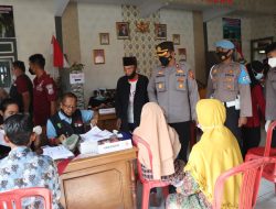 Gelar Vaksinasi Presisi, Polres Majalengka Sukseskan Program Pemerintah Agar Terbebas Dari Virus Covid-19