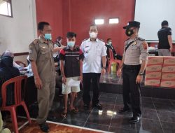 Percepat Target Vaksinasi, Kapolsek Malausma Pantau Langsung Jalannya Vaksinasi