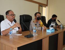 Kapolres Beltim Fasilitasi Pertemuan PT Timah Dengan Perwakilan Penambang