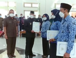 Bupati Majalengka Serahkan SK Pengangkatan P3K