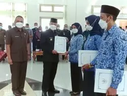 Bupati Majalengka Serahkan SK Pengangkatan P3K