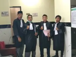 Kuasa hukum 10 orang pekerja galian kabel, dari kantor hukum Tri's partners