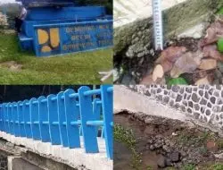 Proyek Rehabilitasi Jaringan Iriigasi Merjan Kabupaten Pangandaran, Diduga Gagal Kontruksi