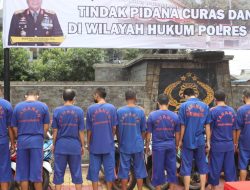 Jajaran Polres Purwakarta Kembali Amankan 14 Pelaku Curat Dan Curanmor
