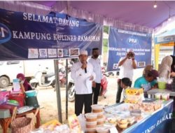 Wakil Bupati Tanbu HM.Rusli buka Kampung Kuliner Ramadhan