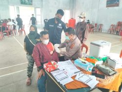 Secara Mobile Kasubsi PIDM Pantau Pelaksanaan Vaksin Covid-19 Di Kecamatan Malausma