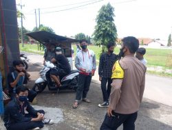 Tingkatkan Kedisipilinan Prokes, Anggota Polsek Kasokandel Laksanakan Patroli Himbauan