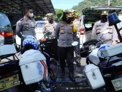 Persiaapan Operasi Ketupat, Kapolres Banjar Cek Kendaraan Dinas