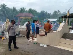 Polres Bangka Turunkan Personil Untuk Amankan Kegiatan Sembahyang Kubur Cheng Beng