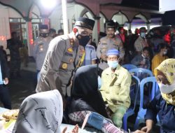 Percepat Vaksinasi Covid 19, Polres Majalengka Gelar Gebyar Vaksin Malam Hari di Halaman Mesjid Al – Hidayah