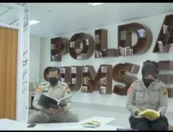 Polda Sumsel Mengajak Masyarakat Untuk Memanfaatkan Perpustakaan Berbasis Digital