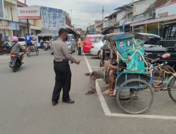 Patroli Polsek Kadipaten Laksanakan Patroli Pencegahan Penyebaran Covid-19