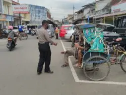 Patroli Polsek Kadipaten Laksanakan Patroli Pencegahan Penyebaran Covid-19