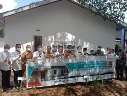 Pertamina Hulu Rokan Zona 4 Bedah Rumah Warga Desa Rambang Senuling
