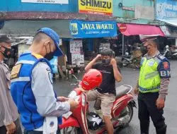 Personel Gabungan di Kota Banjar, Tegakan Prokes di Simpang 4 Makin