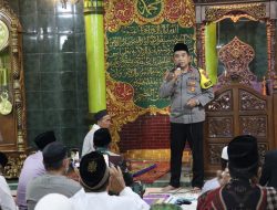 Pererat Tali Silaturrahmi, Polres Majalengka Gelar Tarling di Masjid Jami Al – Barkah