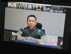 Pangdam II/Sriwijaya, Mengikuti Rapat Evaluasi Pelaksanaan Tugas Operasi Dalam Negeri Secara VirtualPerbesar
