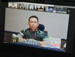 Pangdam II/Sriwijaya, Mengikuti Rapat Evaluasi Pelaksanaan Tugas Operasi Dalam Negeri Secara VirtualPerbesar