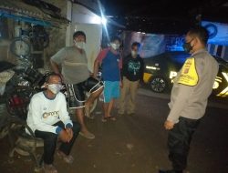 Bhabinkamtibmas Tetap Semangat Beri Himbauan Kepada Warganya Di Bulan Ramadhan
