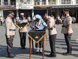Pimpin Serah Terima Jabatan, Kapolres Minta Pejabat Baru Siap Hadapi Tantangan