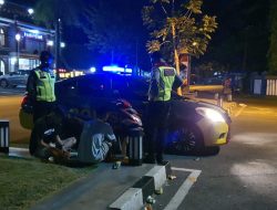 Antisipasi Rawan 3C dan Balap Liar, Sat Samapta Polres Majalengka Laksanakan Patroli Blue Light