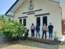 Pengamanan Gereja Langensari Berjalan Aman