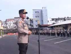 Wakapolda Sumsel Pimpin Apel Pagi