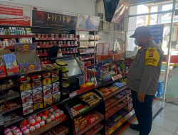 Ciptakan Rasa Aman, Kanit Binmas Polsek Bantarujeg Bersama Bhabinkamtibmas Monitoring Harkamtibmas
