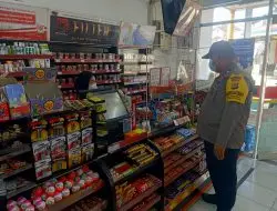 Ciptakan Rasa Aman, Kanit Binmas Polsek Bantarujeg Bersama Bhabinkamtibmas Monitoring Harkamtibmas