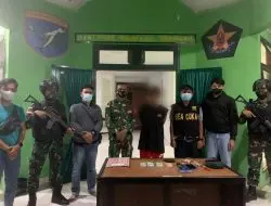 Satgas Pamtas Yonif Mekanis 643/Wns Kembali Amankan Narkoba Jenis Sabu-Sabu Di Perbatasan