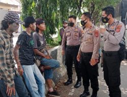 Ops Pekat Premanisme, Sat Samapta Polres Majalengka Amankan 8 Orang Juru Parkir Liar