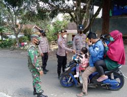 Patroli Dialogis Polsek Cingambul Tertibkan Masyarakat Yang Tidak Mematuhi Prokes