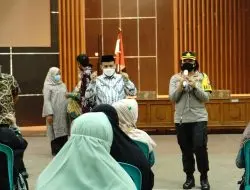 Sinergitas Polri Bersama NU, Kemenag, dan Pemkot Banjar Gelar Vaksinasi Booster Serentak