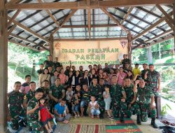 Peringati Hari Paskah Yonarmed 11 Kostrad Laksanakan Ibadah Bersama Keluarga