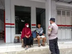Polsek Banjaran Himbau Dan Ingatkan Warga Gunakan Masker