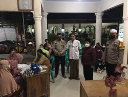 Genjot Capaian Vaksinasi, Kapolsek Jatitujuh Bersama Muspika Lakukan Ini!!