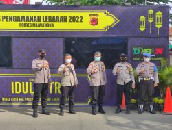 Kabag Ops Polres Majalengka Cek Pos Pam Di Wilayah Majalengka Dalam Rangka Ops Ketupat Lodaya 2022