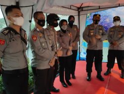 Kabag Log Polres Majalengka Cek Pos Pam Majalengka Dalam Rangka Ops Ketupat Lodaya 2022