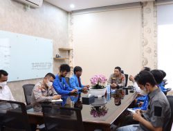Jalin Sinergitas, Mahasiswa PMII Majalengka Gelar Silaturahmi dengan Polres Majalengka